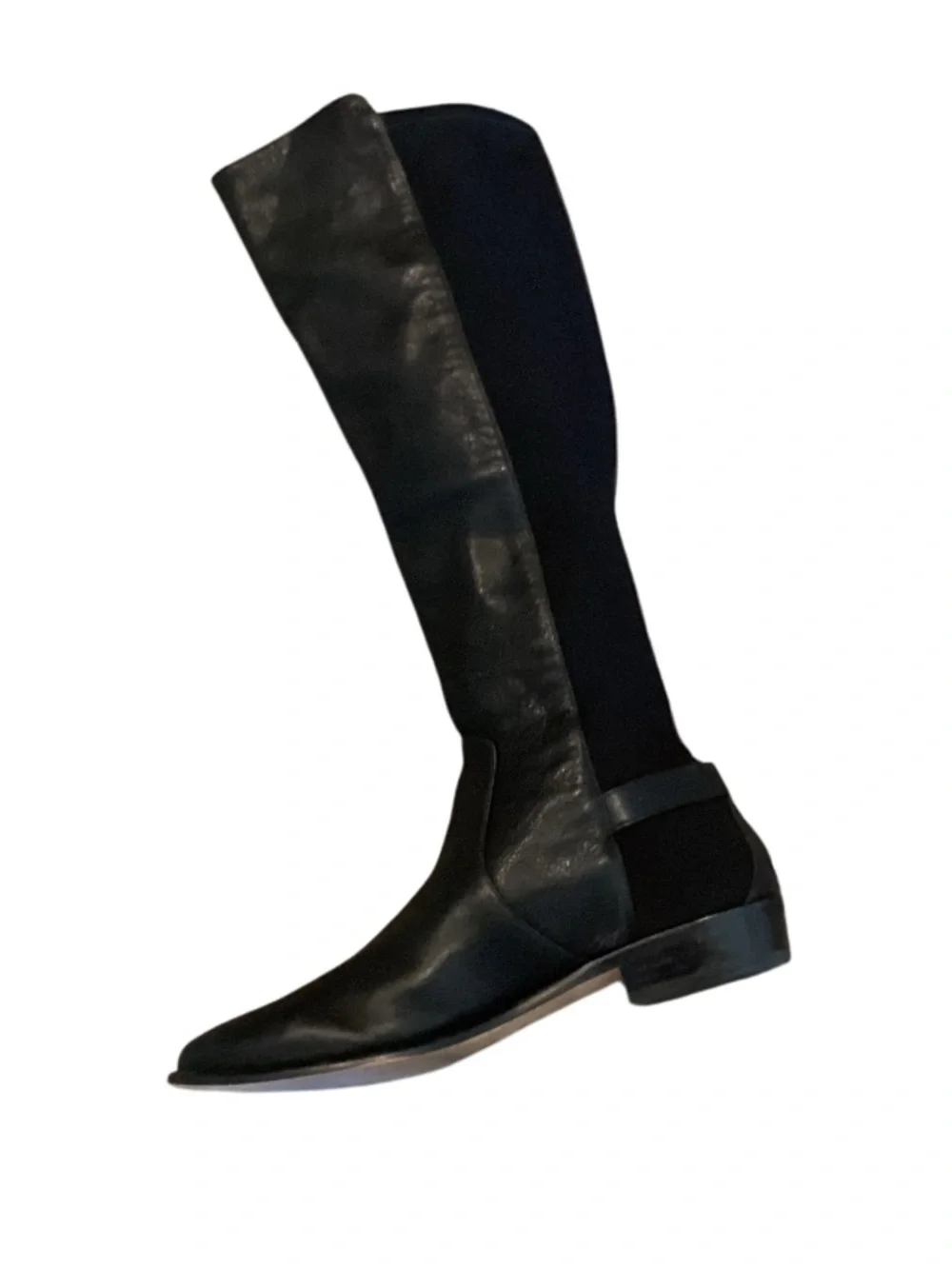 Coach Liza Leather Classic Black Knee-High Women's Riding Boot 9.5